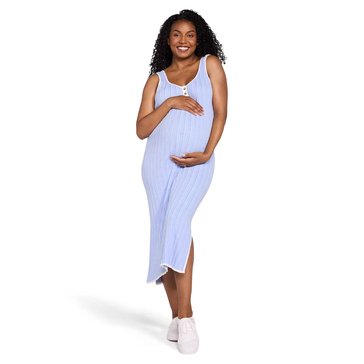 Motherhood Maternity Women's Nursing Tank Midi Dress