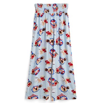 Yarn & Sea Women's Brunch Wide Leg Sleep Pants