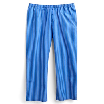 Yarn & Sea Women's Striped Buttoned Wide Leg Sleep Pants