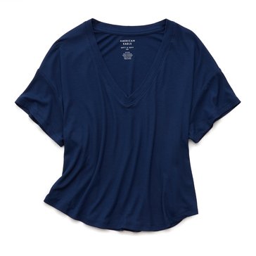 AE Women's Soft and Sexy V-Neck T-Shirt