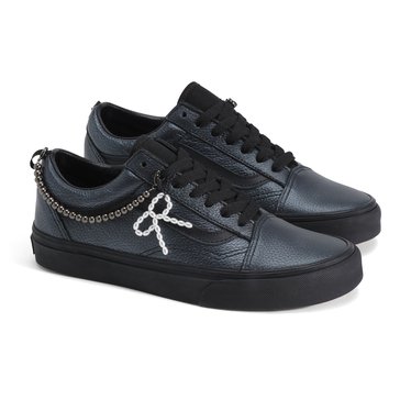 Vans Women's Old Skool Leather Skate Shoe