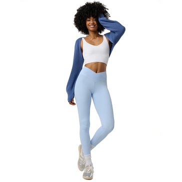 OFFLINE By Aerie Women's Real Me High Waisted Crossover Leggings