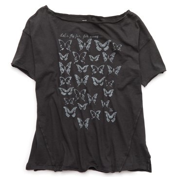 Aerie Women's Off The Shoulder Boyfriend T-Shirt