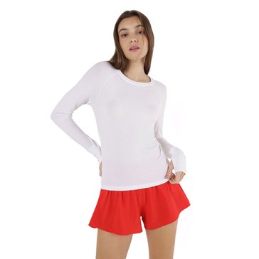 OFFLINE By Aerie Women's Thumbs Up Fitted Ribbed Long Sleeve T-Shirt