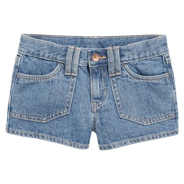 Old Navy Big Girls' Medium Wash Knit Shorts