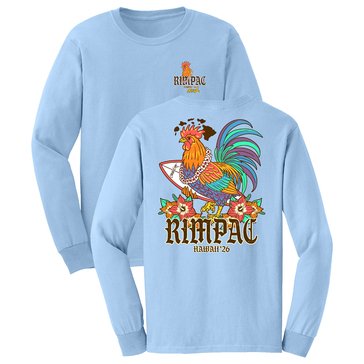 Navy Pride By Coastal Edge RIMPAC Rooster Long Sleeve Tee