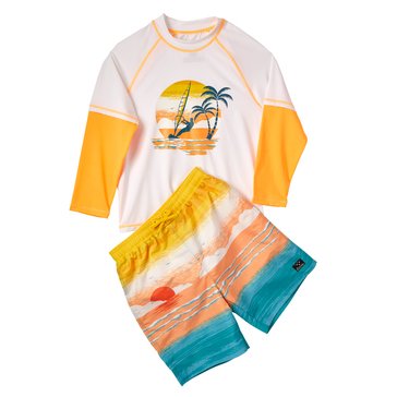 iXtreme Little Boys' Big Chill Sunset Long Sleeve Set