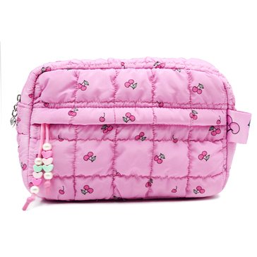 OMG Accessories Girls' Cherry Print Scrunch Pouch
