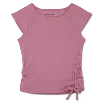 Abercrombie & Fitch Big Girls' Short Sleeve Shoulder Play Top