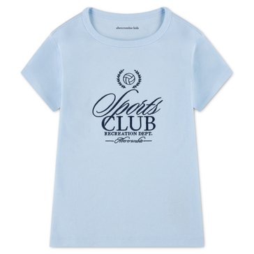 Abercrombie & Fitch Big Girls' Sports Club Baby Tee