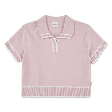 Abercrombie & Fitch Big Girls' Short Sleeve Collared Sweater