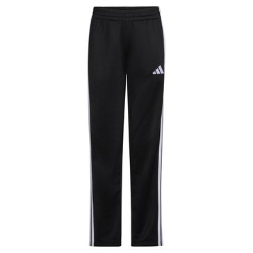 Adidas Big Boys' Essential 3 Striped Straight Leg Pants
