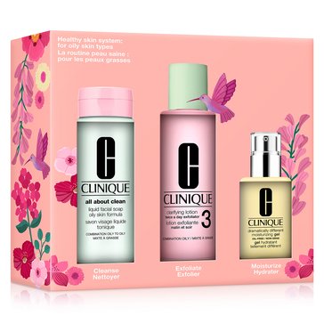 Clinique Healthy Skin System For Combination/Oily Skin Types