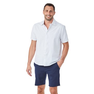 Projek Raw Men's Short Sleeve Button Up Shirt 