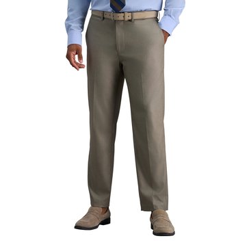 Haggar Men's Slim Fit Sharkskin Dress Pants