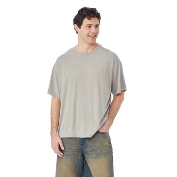 ADTN Men's Hollywood Mineral Wash Oversized Tee