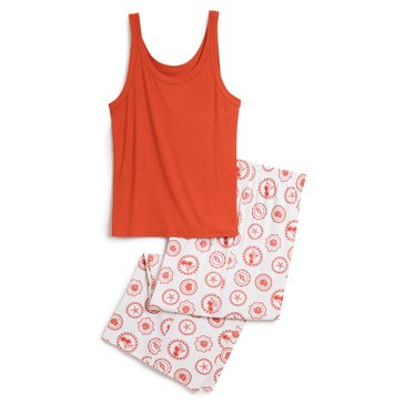 Yarn & Sea Women's Tank Capri Set