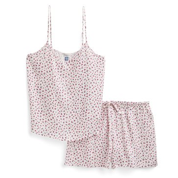 Yarn & Sea Women's V-Neck Cami Boxer Set