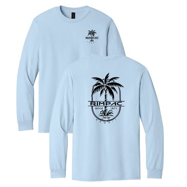 Navy Pride by Coastal Edge RIMPAC Palm Long Sleeve Tee