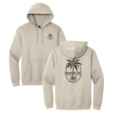 Navy pride by Coastal Edge RIMPAC Palm Hoodie