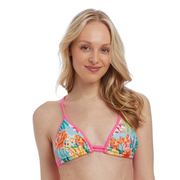 Cyn & Luca Women's Double Tunnel Triangle Bikini Top