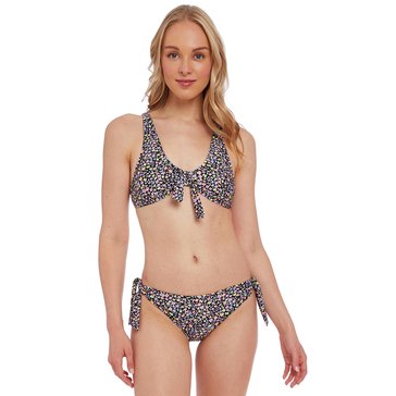 Cyn & Luca Women's Tie Side Ruched Bottom