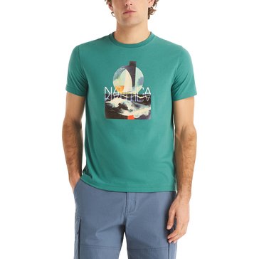 Nautica Men's Sustainable Big Waves Tee