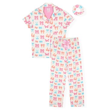 Sleep On It Toddler Girls' Pant Coat Pajama Set, 2-Piece