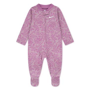 Nike Baby Girls' Lace It Up Footed Coverall