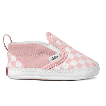 Vans Baby Girls' Slip On V Crib Shoes
