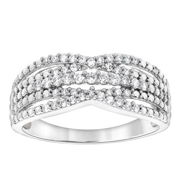 Diamond Brilliance 1/3 cttw Lab Grown Diamond Layer Ring