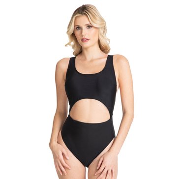 Rachel Roy Women's Cut Out One Piece Swimsuit