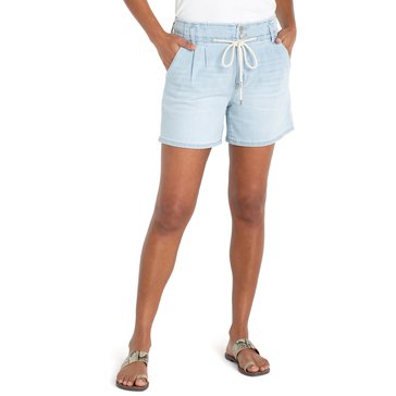Liverpool Women's Tie Front Jean Shorts