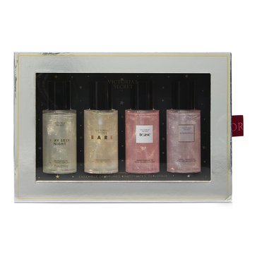 Victoria's Secret VS Prestige Shimmer 4-Piece Mini Mist Coffret