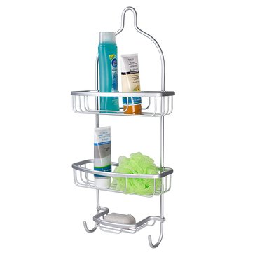 Home Basics Aluminum Shower Caddy