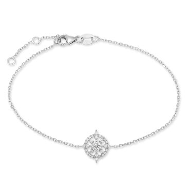 Evernorth 1/5 cttw Lab Grown Diamond Compass Bracelet
