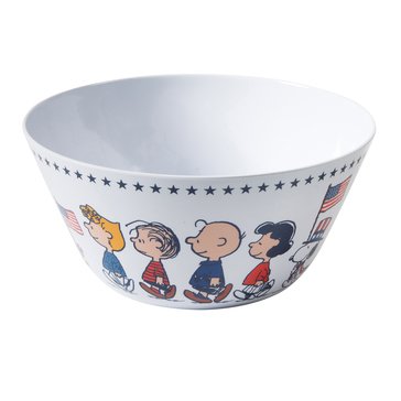 Peanuts 14-Inch Melamine Serving Bowl