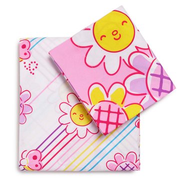 Franco Hello Kitty Rainbow Garden Sheet Set