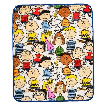 Franco Peanuts Pals Throw