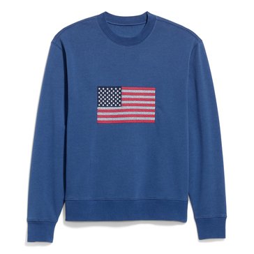 Old Navy Men's Americana Fleece Crew