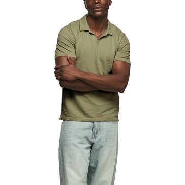 Lucky Brand Men's Jacquard Slub Jersey Shirt