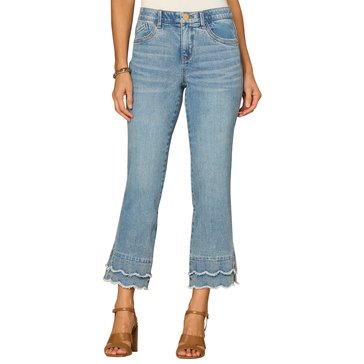 Democracy Women's AB Solution Kick Flare Capri Jeans (Plus Size)