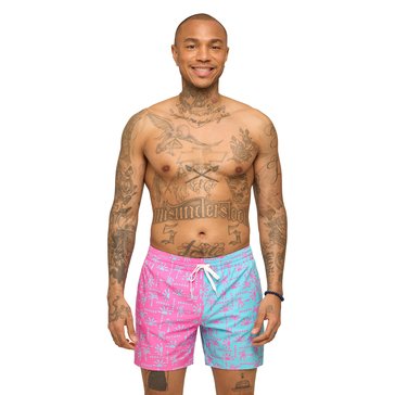 Chubbies Men's The Pacific Grids 5.5