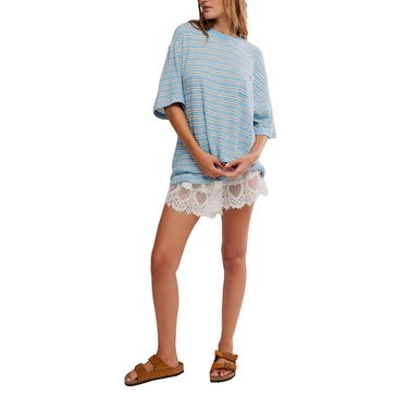 Free People Women's All Love Stripe Pocket Tee