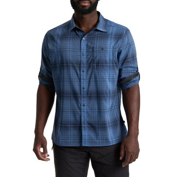 Kuhl Men's Response Lite Plaid Long Sleeve Shirt