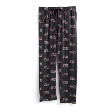 Eight Bells Mens USA Printed Sleep Pants