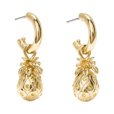 Kate Spade New York Summer Daze Pineapple Drop Earrings