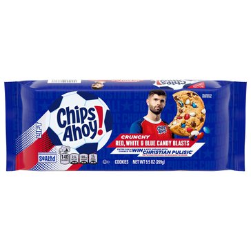 Chips Ahoy! Crunchy Red White and Blue Cookies, 9.5oz