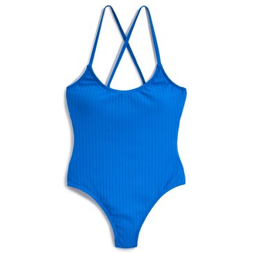 Lavish Women's Missy Super Rib One Piece Swimsuit