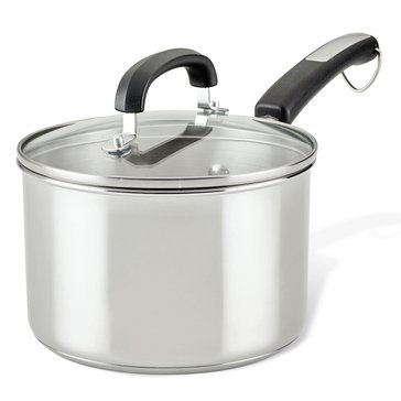 Farberware Brilliance Stainless Steel Covered Sauce Pan